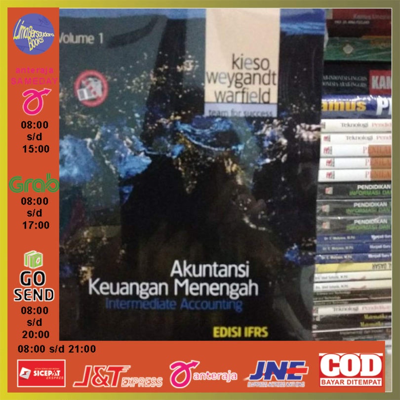 Jual Akuntansi Keuangan Menengah Edisi IFRS Volume 1 By Kieso Weygandt ...