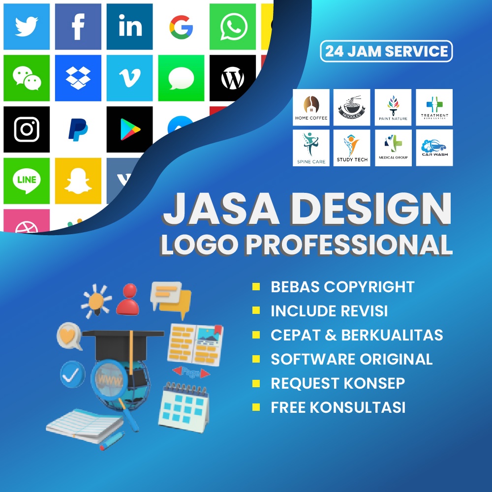 Jual Jasa Desain Logo Profesional Untuk Bisnis Olshop Usaha Minuman