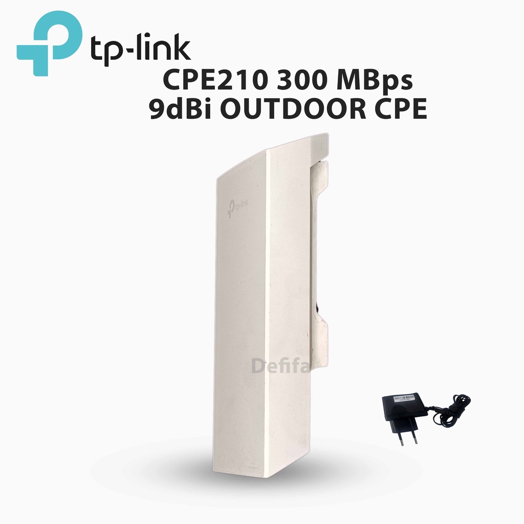 Jual TP-Link Wifi Wireless CPE210 2.4GHz 300Mbps 9dBi Outdoor CPE ...