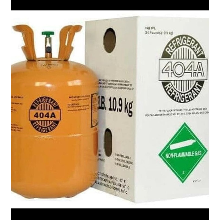 Jual Fre on R404 isi 3 kg atau 3.3kg r404 Refrigerant r404a 404a Free ...
