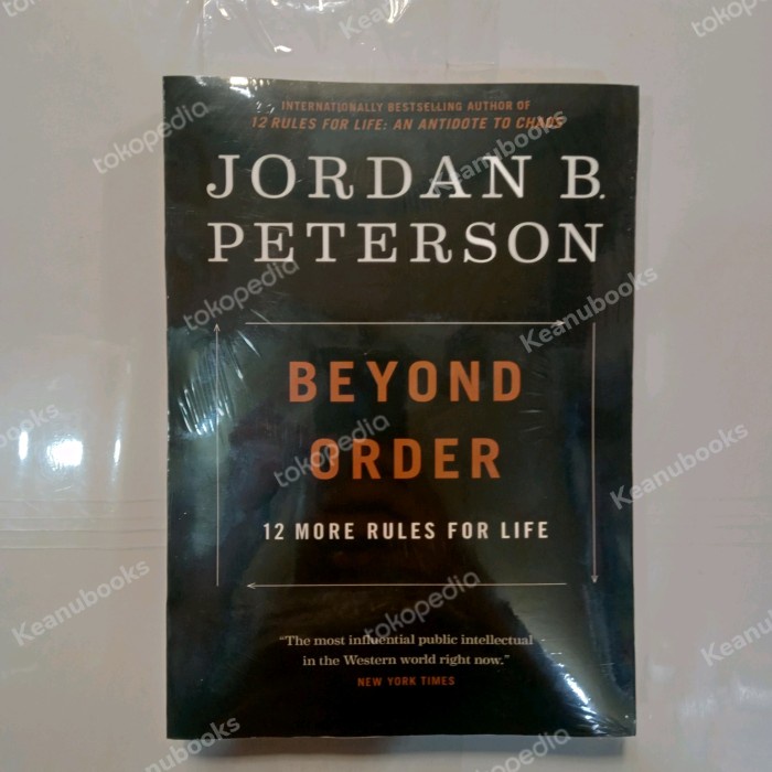 Jual Buku BEYOND ORDER-JORDAN B PETERSON | Shopee Indonesia