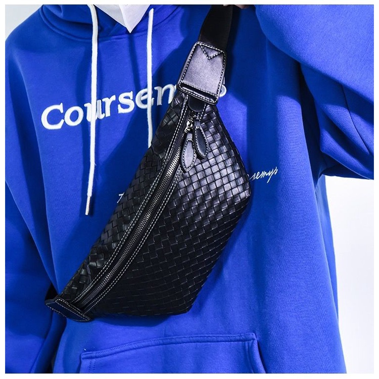 Jual Tas Selempang Kulit Pria Tas Kulit Pria Sling Bag SHARK SQUARE