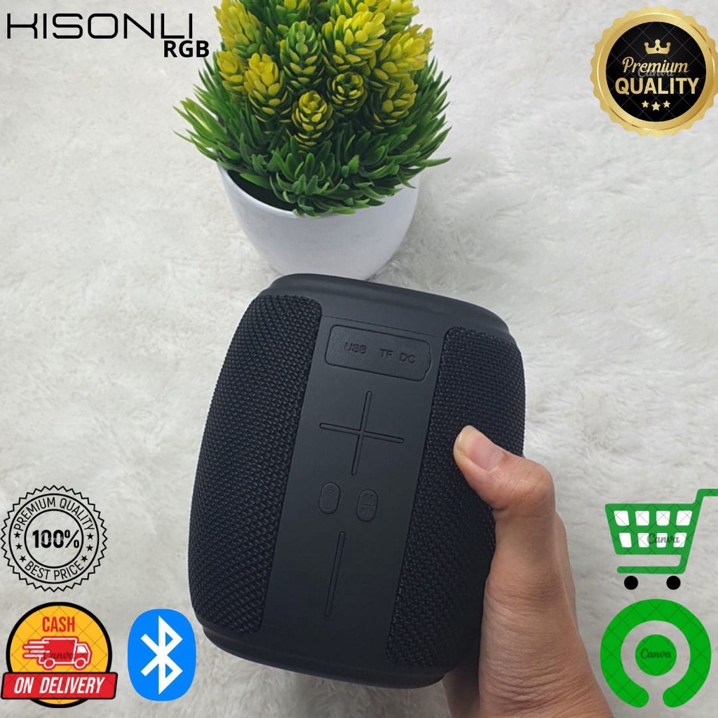 Jual SPEAKER SPEKER BLUETOOTH WIRELESS PORTABLE KISONLI SUPER BASS Q16 ...