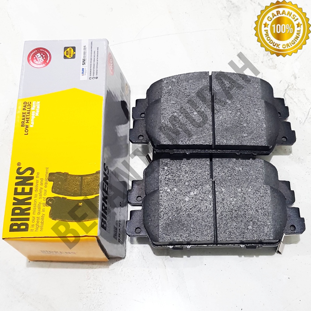 Jual Brake Pad Kampas Rem Depan Honda Hrv Accord Asli Birkens Tgm H Shopee