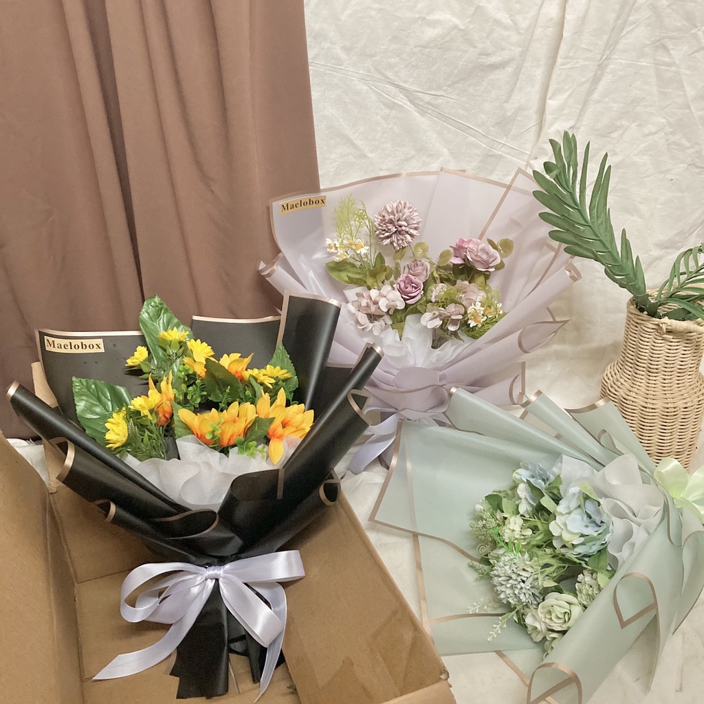 Jual buket bunga (matahari ) | buket bunga murah | buket bunga palsu ...