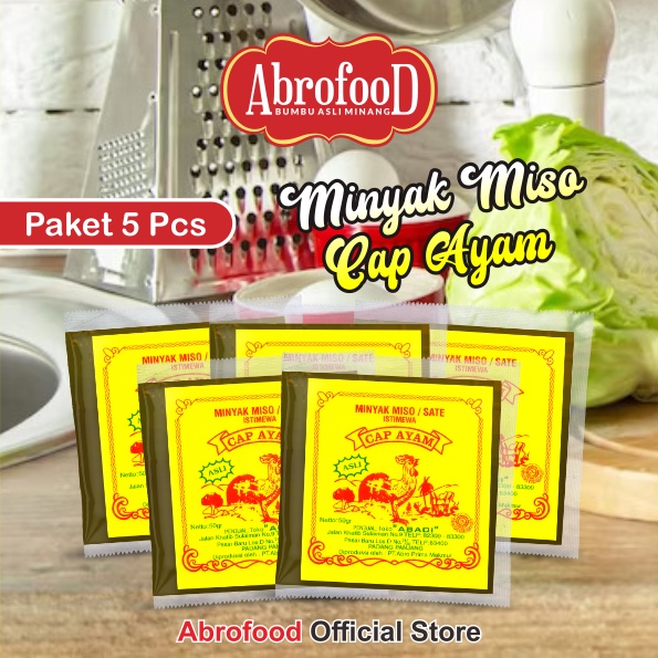 Jual Minyak Miso Cap Ayam Gr Paket Pcs Shopee Indonesia