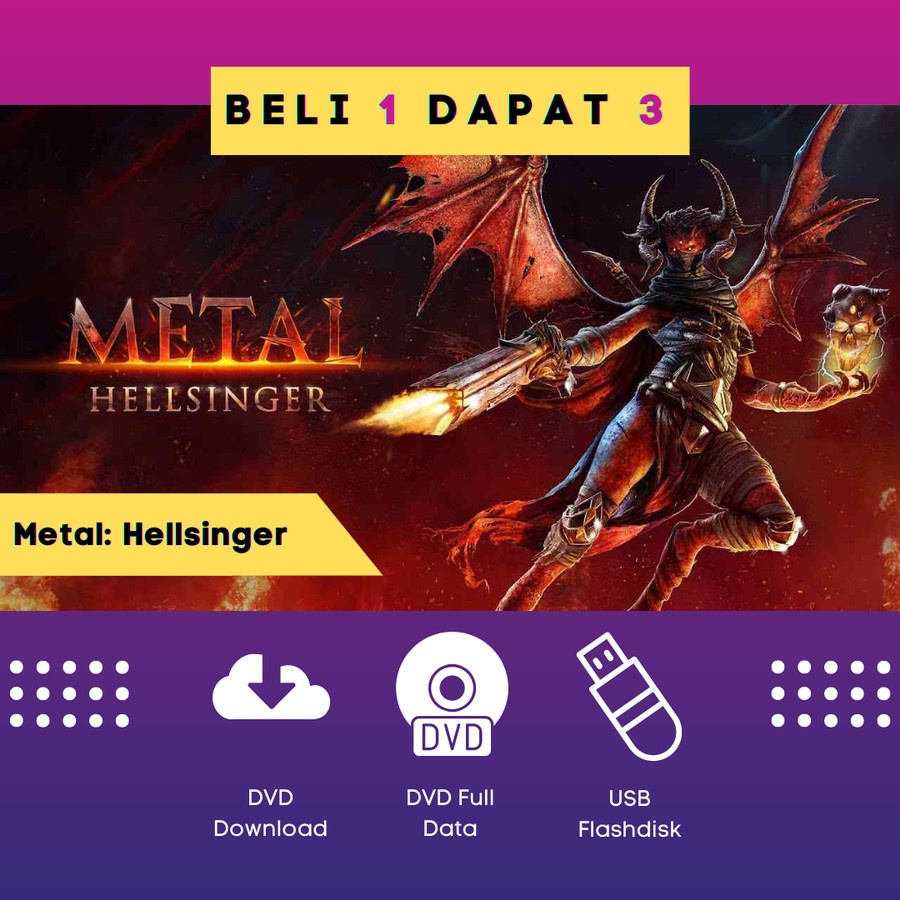 Jual Metal: Hellsinger | Game PC Original | Shopee Indonesia