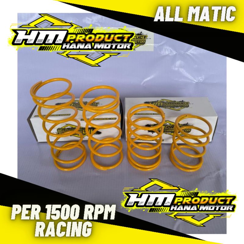 Jual Per Cvt Racing 1500 RPM Yamaha Aerox - Per Pully Racing 1500 Rpm ...