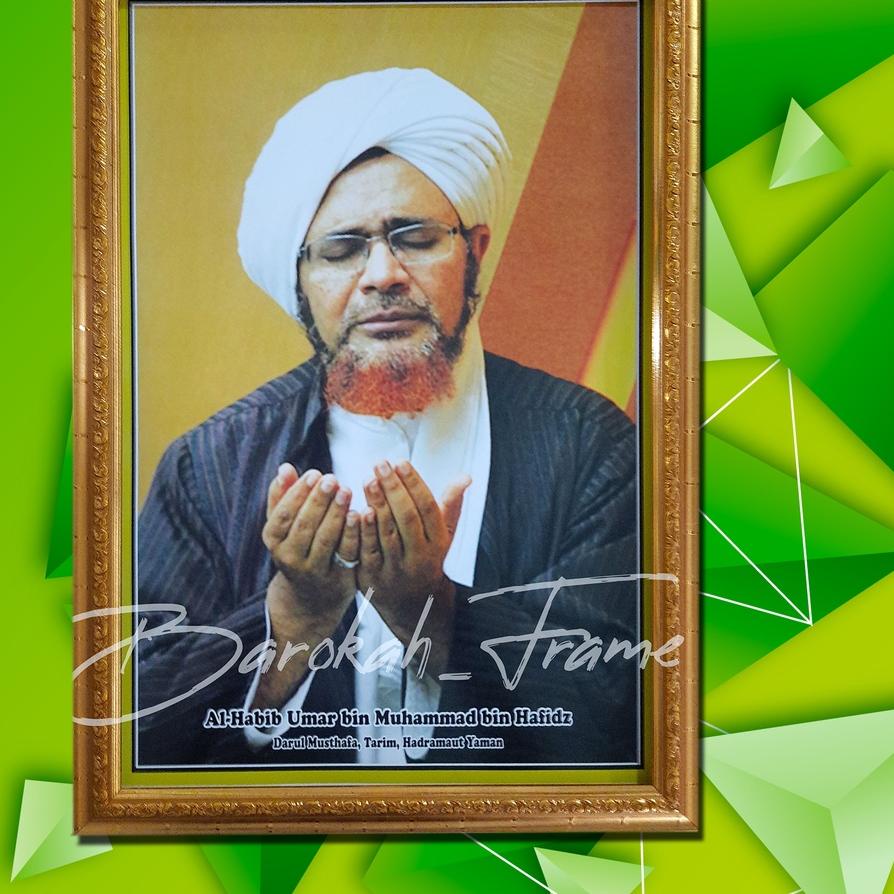 Jual [ COD ] Foto Habib Bingkai Pigura Foto Habib Dan Ulama Habib Umar ...