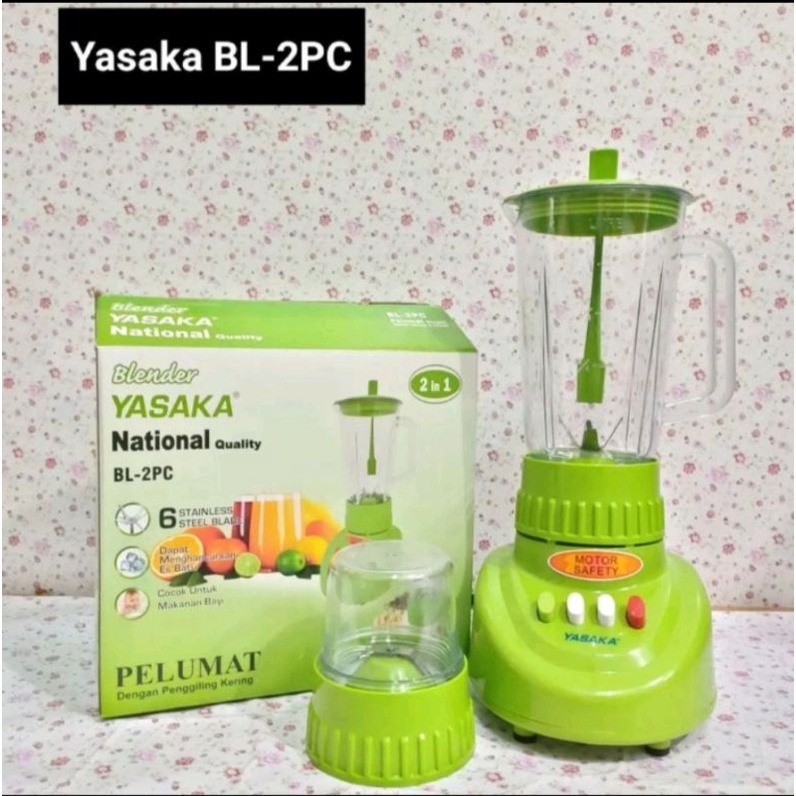 Jual Blender plastik National Yasaka 2 in 1, blender National,blender