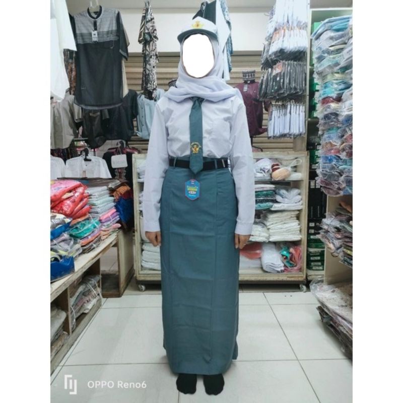 Jual Rok Panjang SMA model A Abu merk BULOVA | Shopee Indonesia