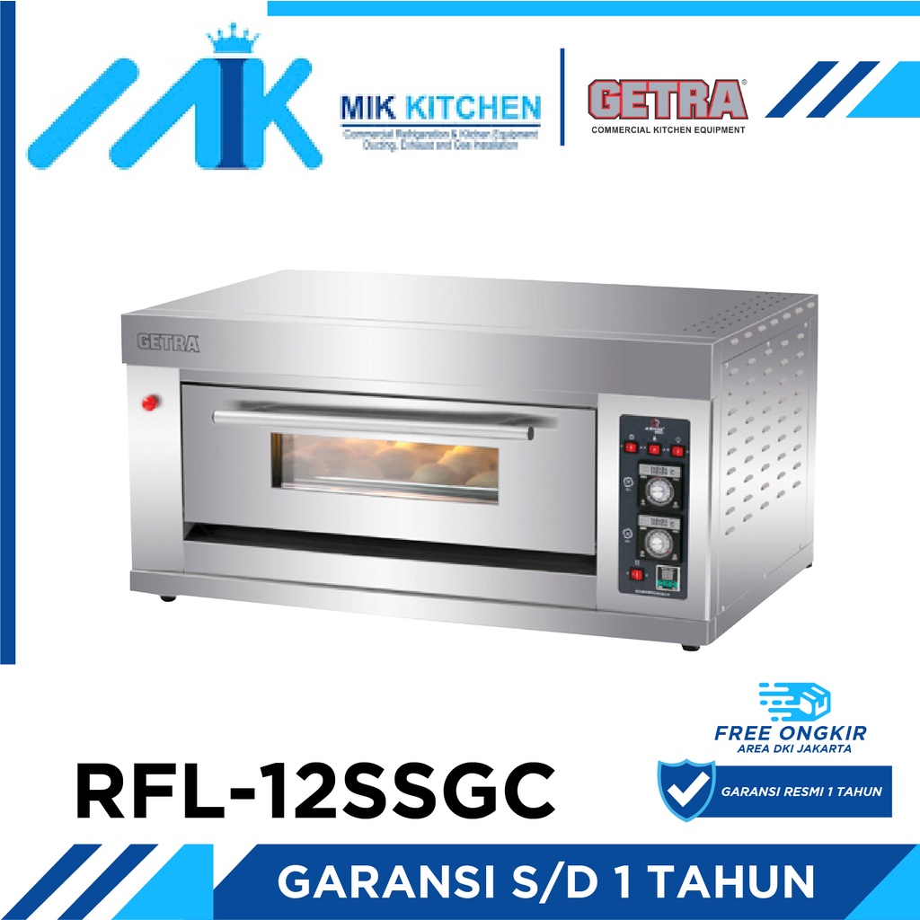 Jual GETRA RFL12SSGC /RFL12SSGC/ RFL 12 SSGC Low Pressure ( Gas Oven