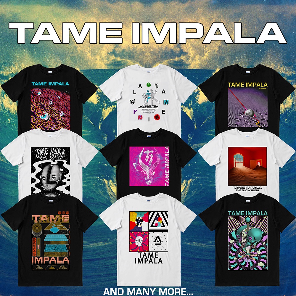 Jual TAME IMPALA TSHIRT BAND INDIE ROCK MERCHANDISE Shopee