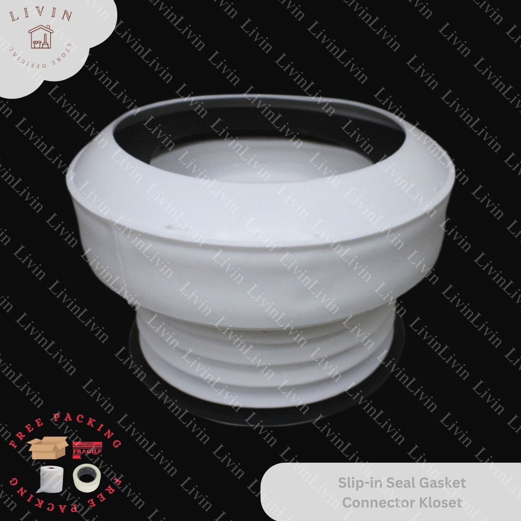 Jual Slip-in Seal Gasket Connector Kloset Anti Bocor Model Toto TX215 ...