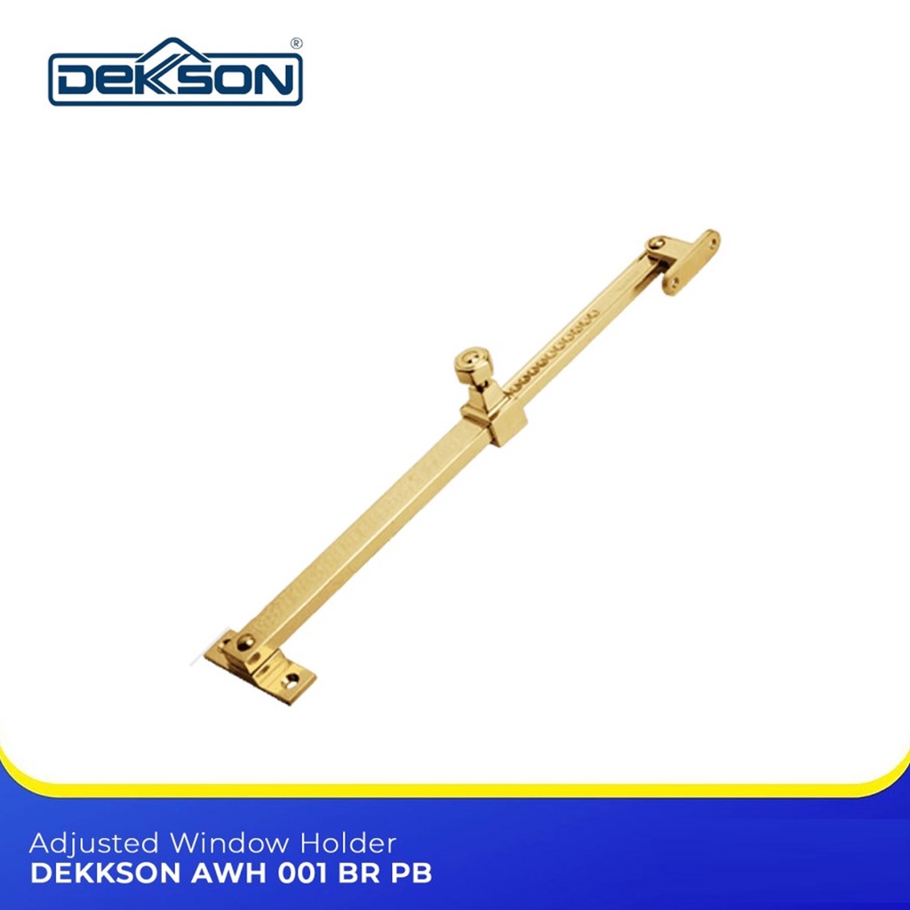 Jual ADJ WINDOW HOLDER DEKKSON AWH 001 BR PB SN MATT BLACK HAK ANGIN ...