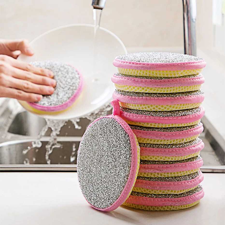 Jual XIN YUAN Spons Cuci Piring Double Sides Cleaning Sponge 3PCS ...
