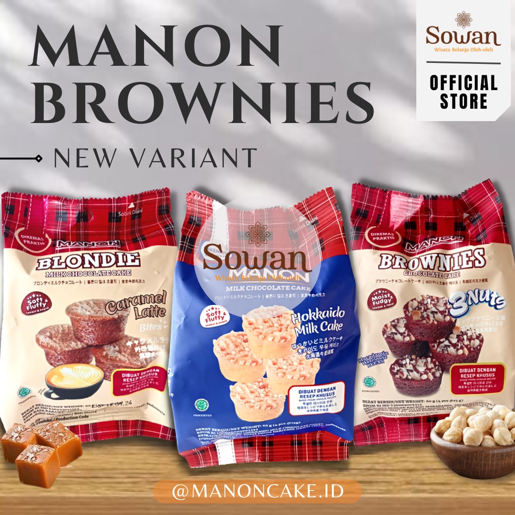 Jual Manon Brownies Gasset (New Variant) | Shopee Indonesia