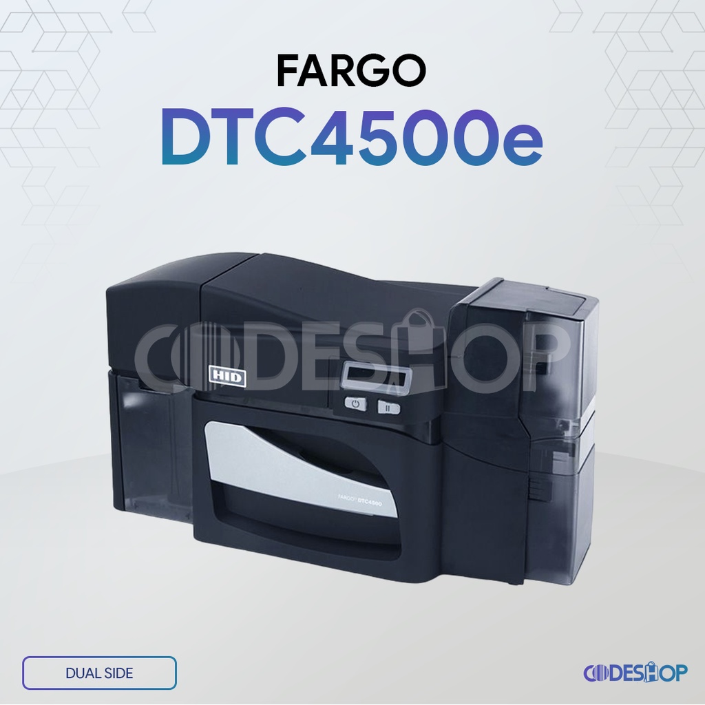 Jual ID CARD PRINTER FARGO DTC4500E DUAL SIDE Shopee Indonesia