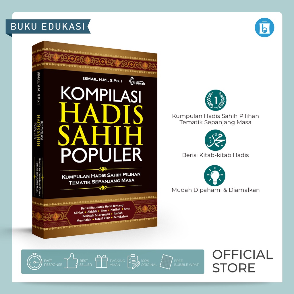 Jual Buku Religi Best Seller Kompilasi Hadis Sahih Populer Shopee Indonesia