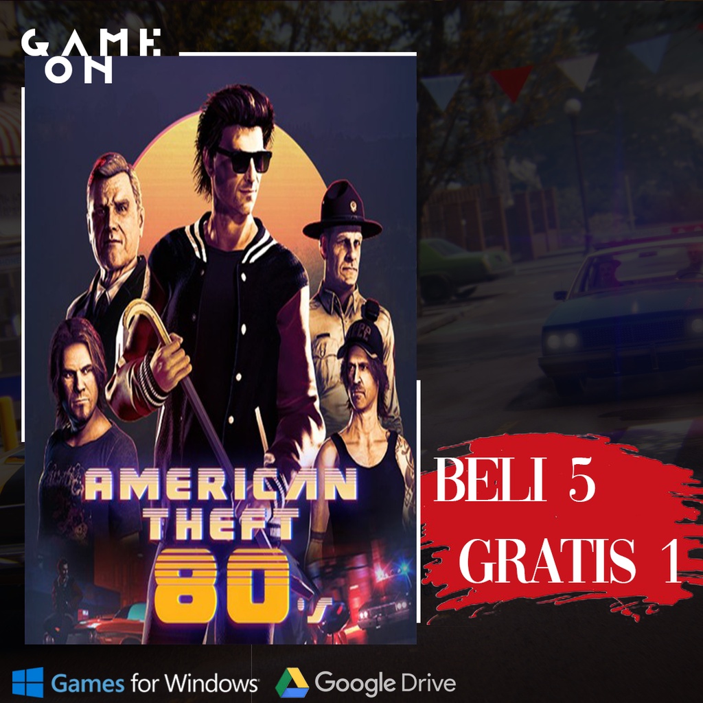 Jual American Theft 80s (Game PC Simulation - Download Game Ringan) |  Shopee Indonesia