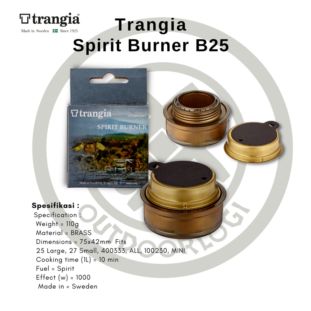 Jual Trangia Spirit Burner Assecories Cooking set Trangia Trangia