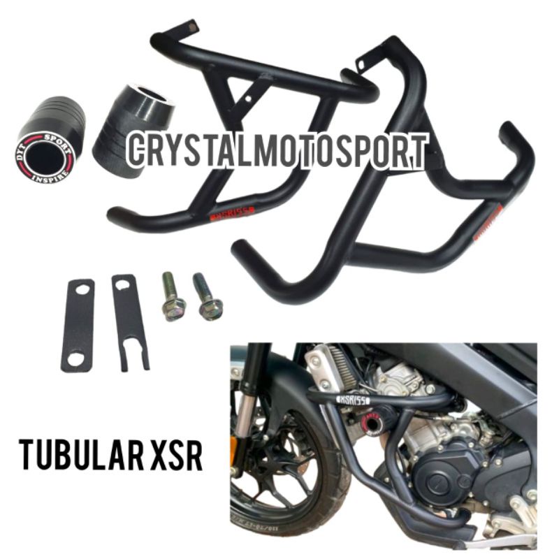 Jual tubular xsr155 frame slider xsr pelindung body xsr crashbar yamaha ...