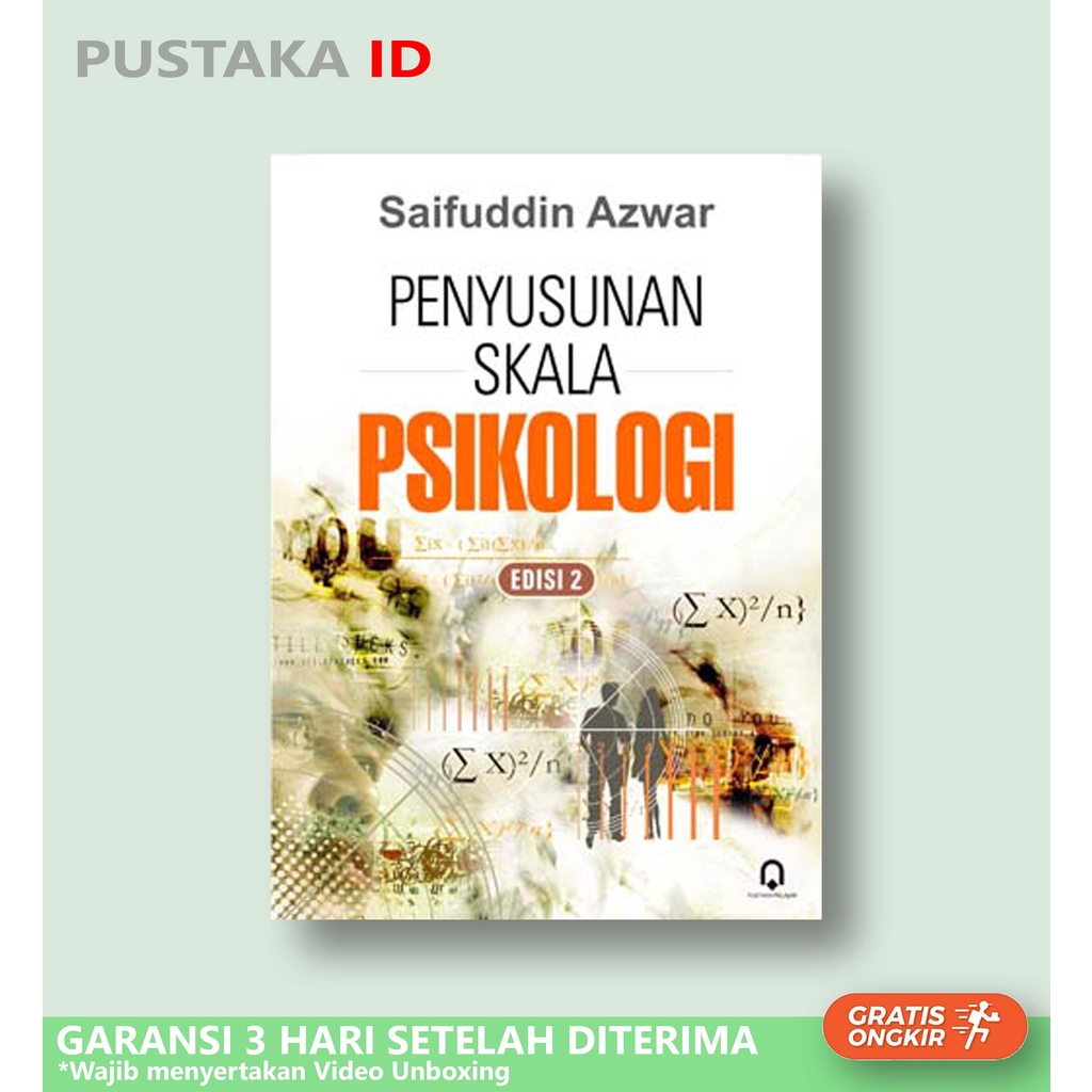 Jual Buku Penyusunan Skala Psikologi Edisi 2 SAIFUDDIN AZWAR Shopee
