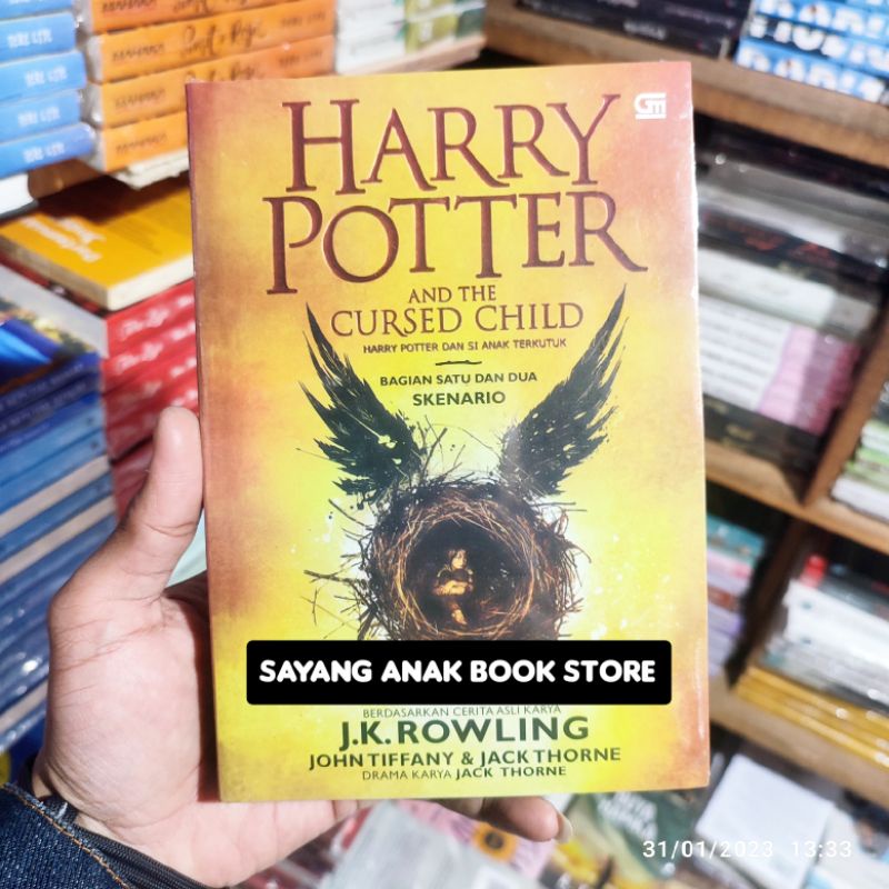 Jual Buku Novel Harry Potter And The Cursed Child | Shopee Indonesia