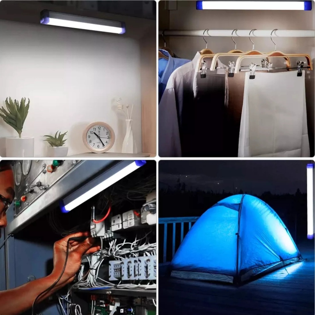 Jual Lampu Neon Led Panjang Rechargable Usb Bolam LED Emergency Lamp ...