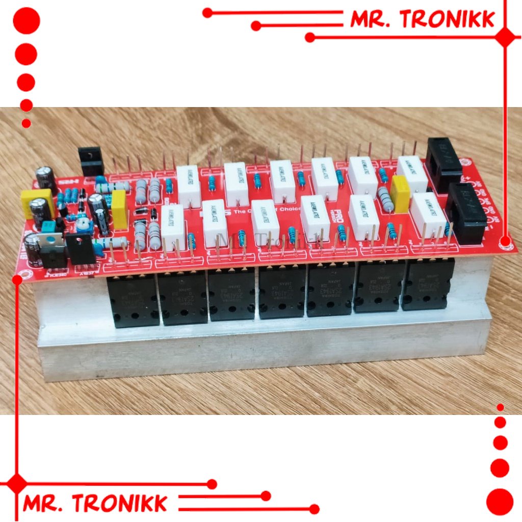 Jual Kit Driver SOCL 504 Plus final 6 Set TEF 2U 1200W Lengkap | Shopee