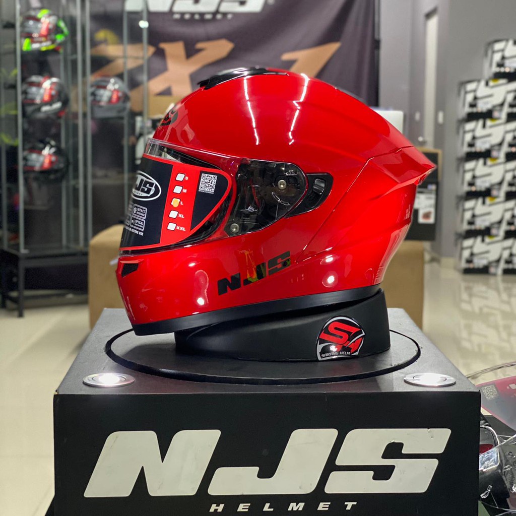 Jual NJS ZX-1 Solid Helm Full Face NJS ZX ZX ZX Polos