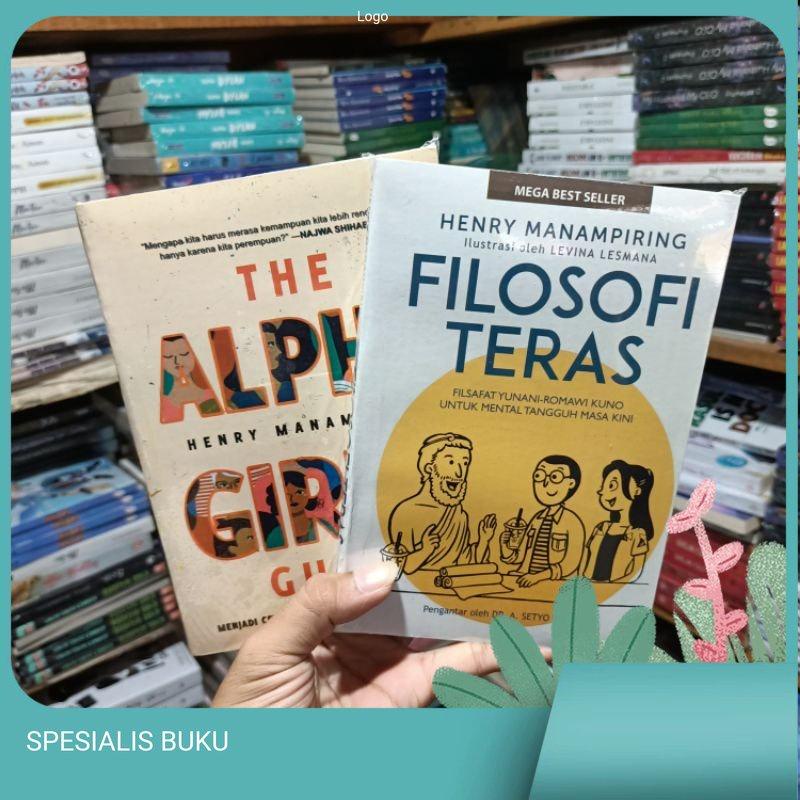 Jual Paket Buku Motivasi Filosofi Teras The Alpha Girls Guide By