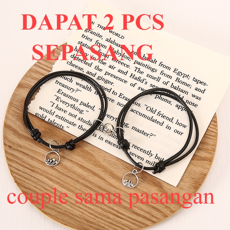 Jual 2pcs Gelang Capelan Kuple Sama Doi Pacar Ber 2 Sahabat Bestie