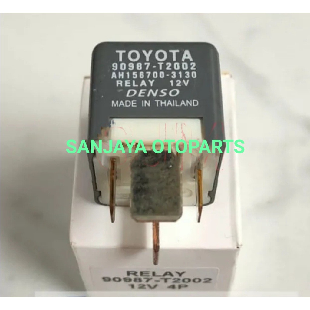 Jual Relay Kaki 4 Pin 12v Innova / HT130 | Shopee Indonesia