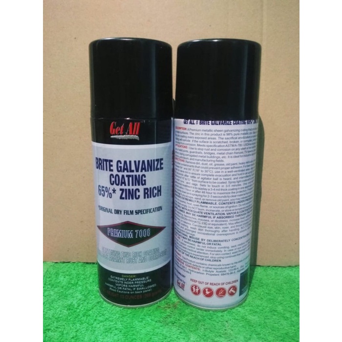 Rim Spray Paint CROWN PREMIUM 7007, COLD GALVANIZE COATING 93