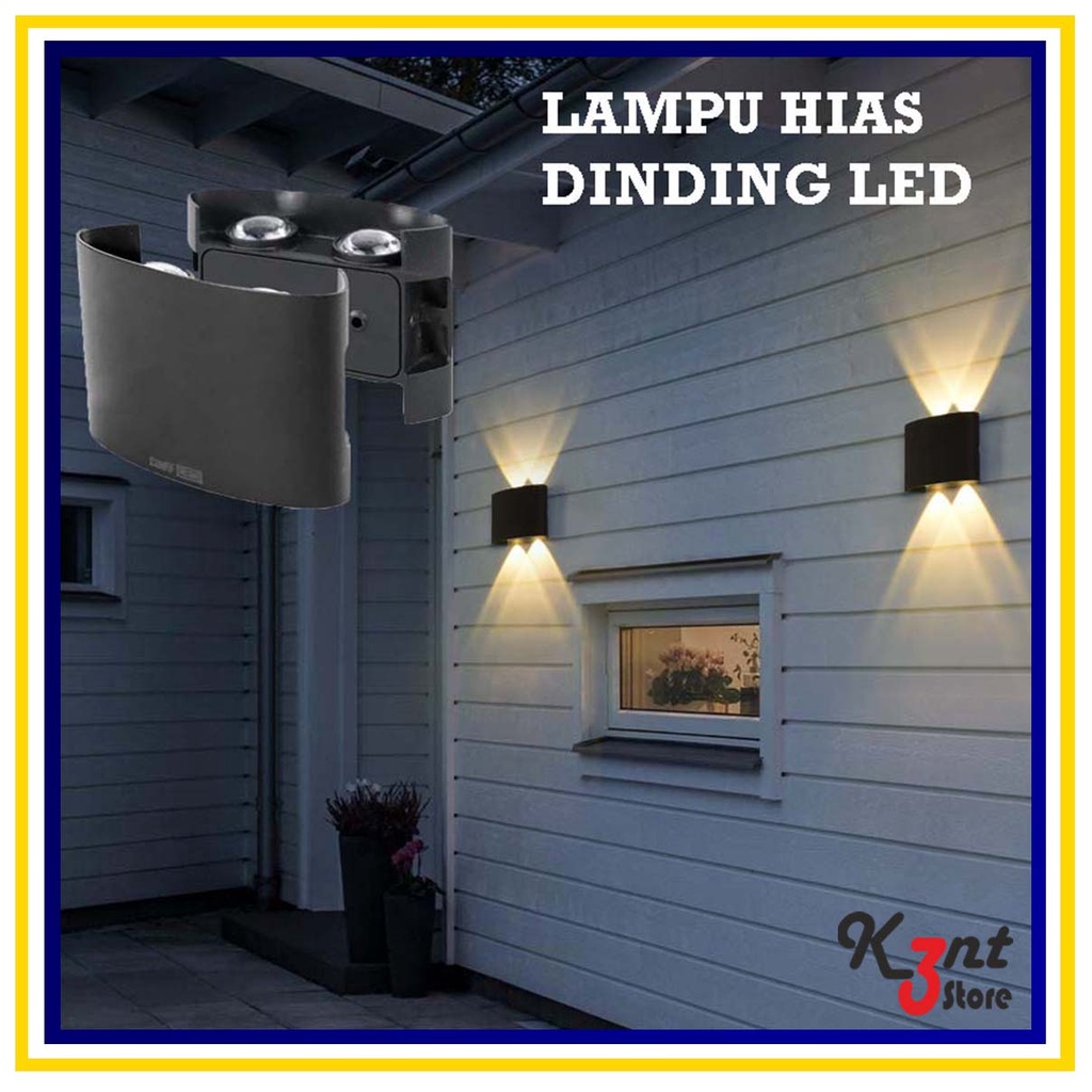 Jual Lampu Hias Dinding Minimalis Modern Teras Indoor Outdoor V W