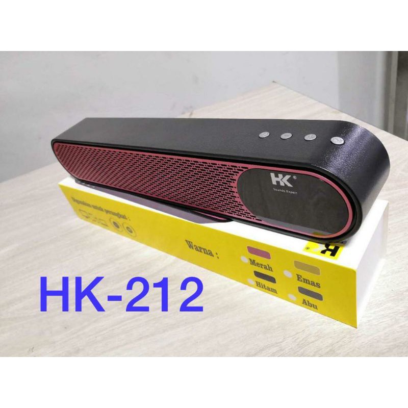 Jual SPEAKER HK 212 BLUETOOTH MUSIC HK IZIN POSTEL TWS WIRELESS