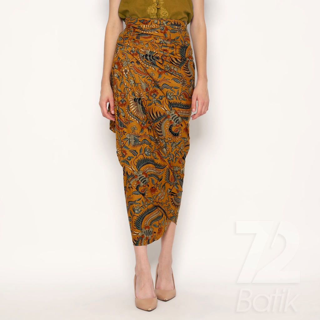 Jual ROK BATIK SPAN Jena Skirt Lilit Kebaya Instan Modern Wanita Motif ...