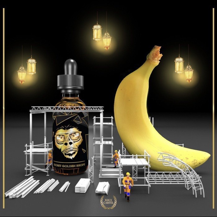 Jual GOLDENARILLA 60ML FREEBASE LIQUID GOLDENRILLA RILLA SERIES ...