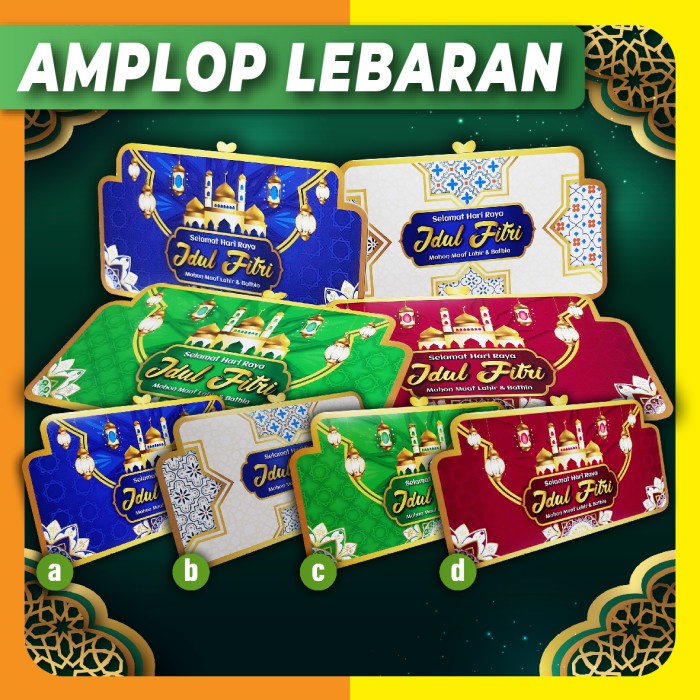 Jual Amplop THR - Amplop Lebaran - Amplop Idul Fitri - AL4 (isi 6pcs