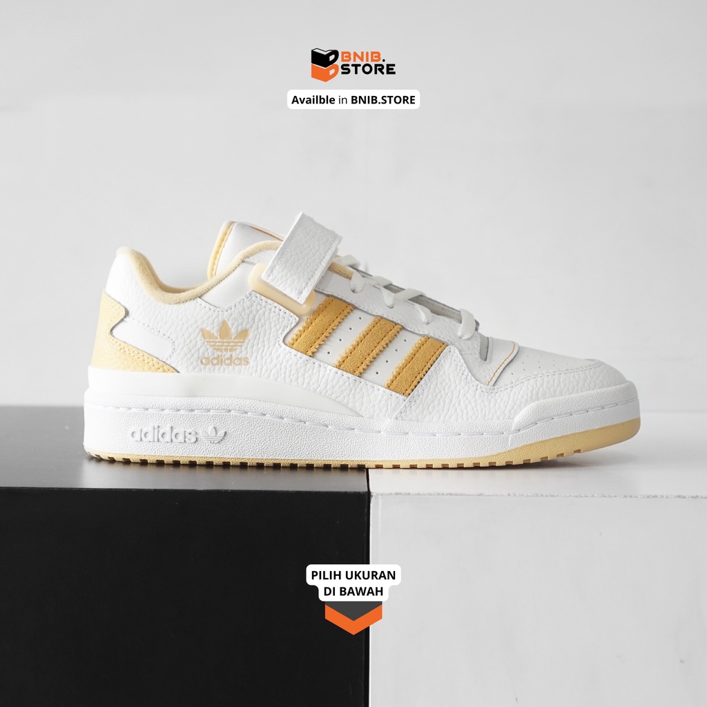 Jual ADIDAS FORUM LOW WHITE PULSE AMBER [GY5833] ORIGINAL BNIB | Shopee ...