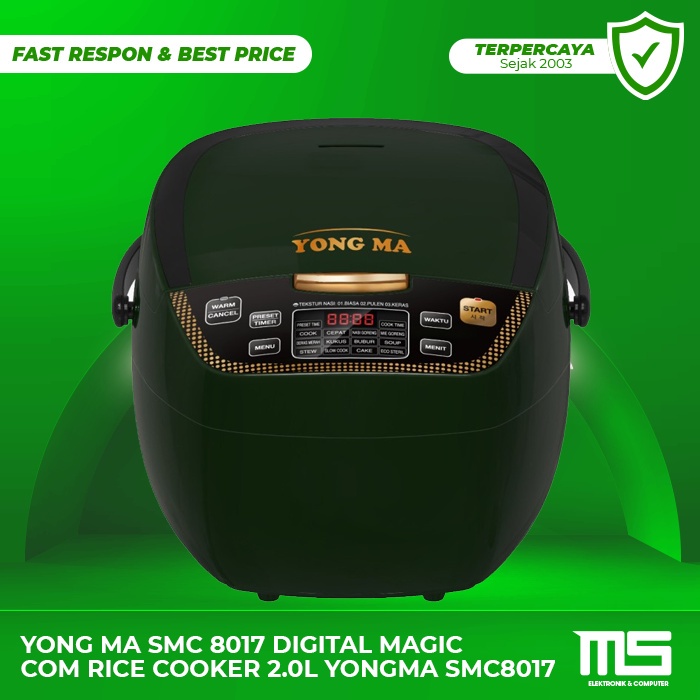 Jual Yong Ma Smc Digital Magic Com Rice Cooker L Yongma Smc