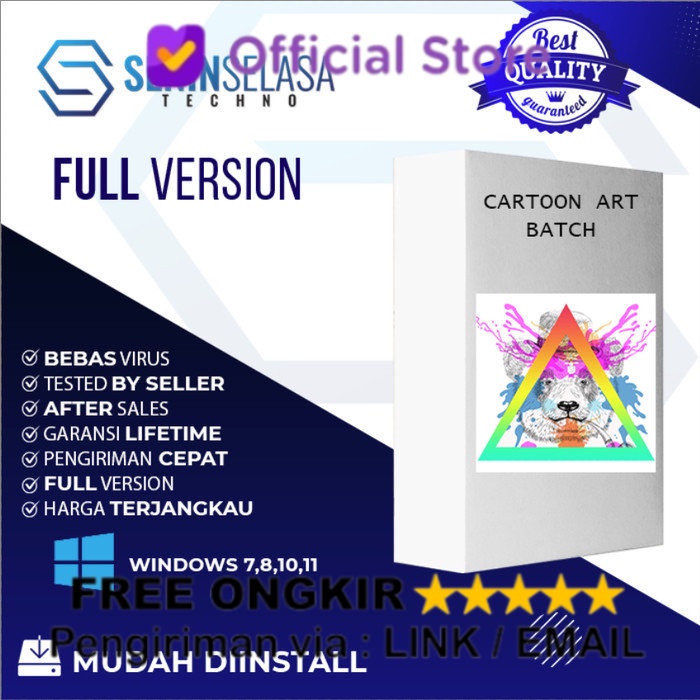 Jual Software Convert Gambar ke Kartun Cartoon Art Batch 1.0 [WIN] Shopee Indonesia