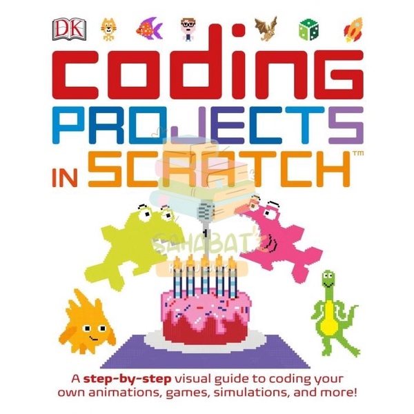 Jual Buku Coding Projects in Scratch - DK Jon Woodcock | Shopee Indonesia