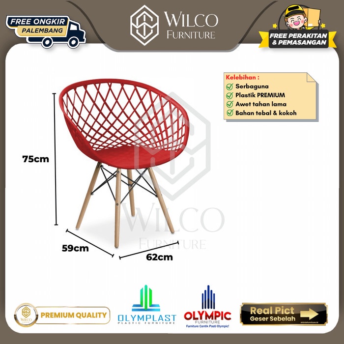 Jual Kursi Walet Olymplast Modern Kursi Teras Minimalis Furniture