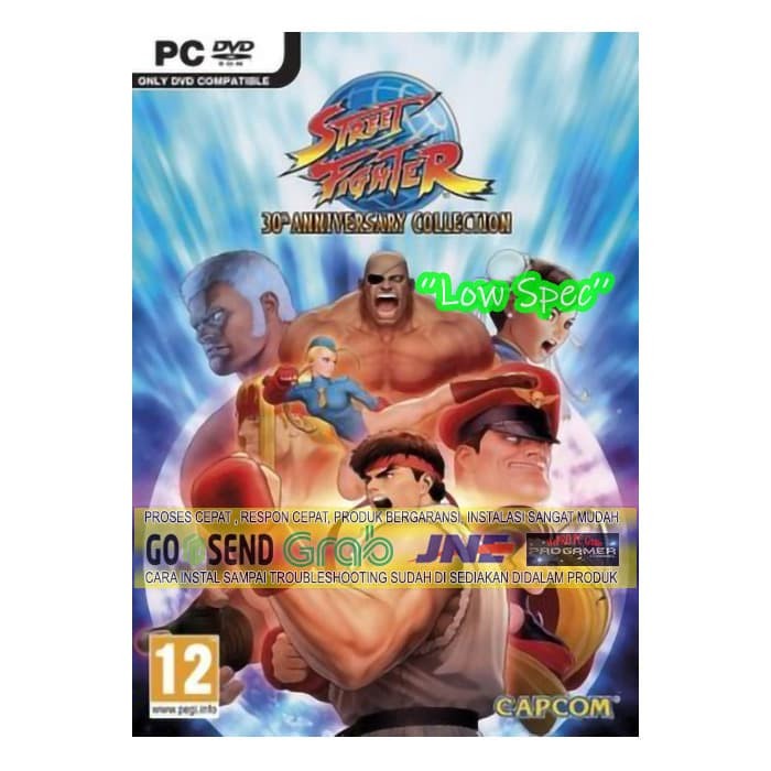 Jual Kaset Cd Game Street Fighter Th Anniversary Collection Cd Dvd