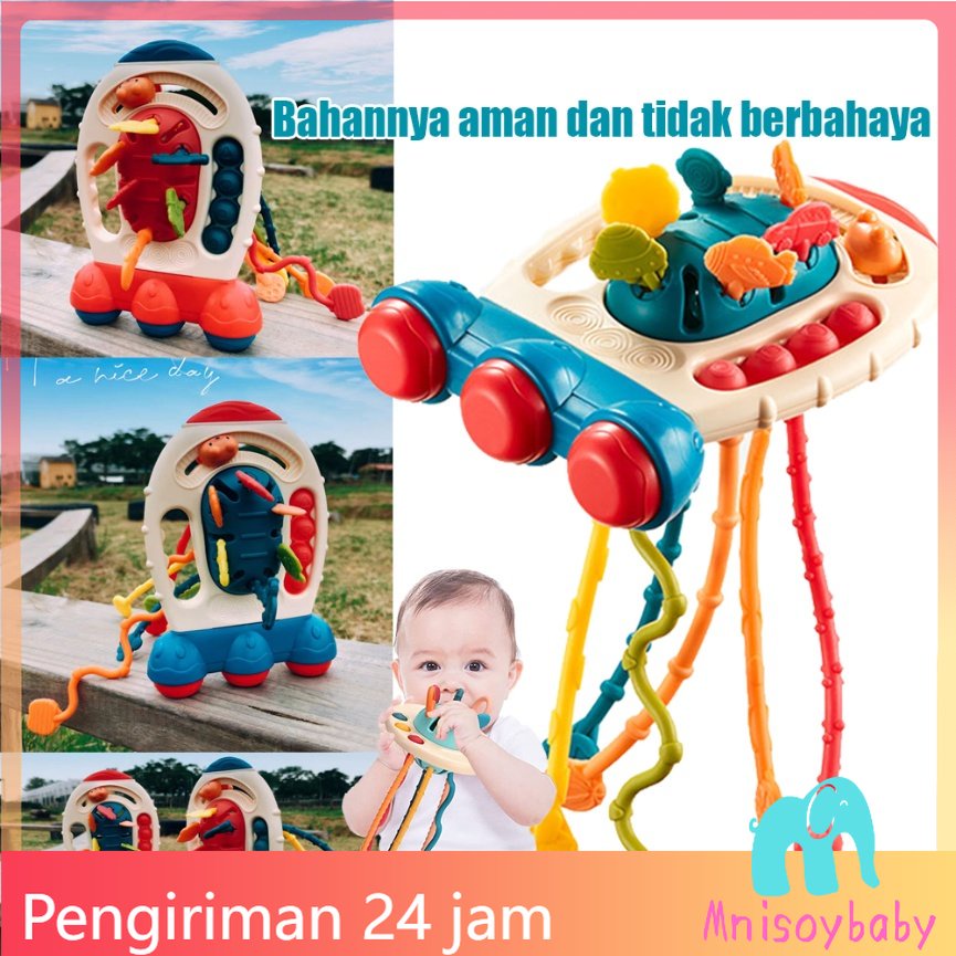 Jual 【COD】Mainan Edukasi Bayi Multifungsi Pop It Teether Sensorik