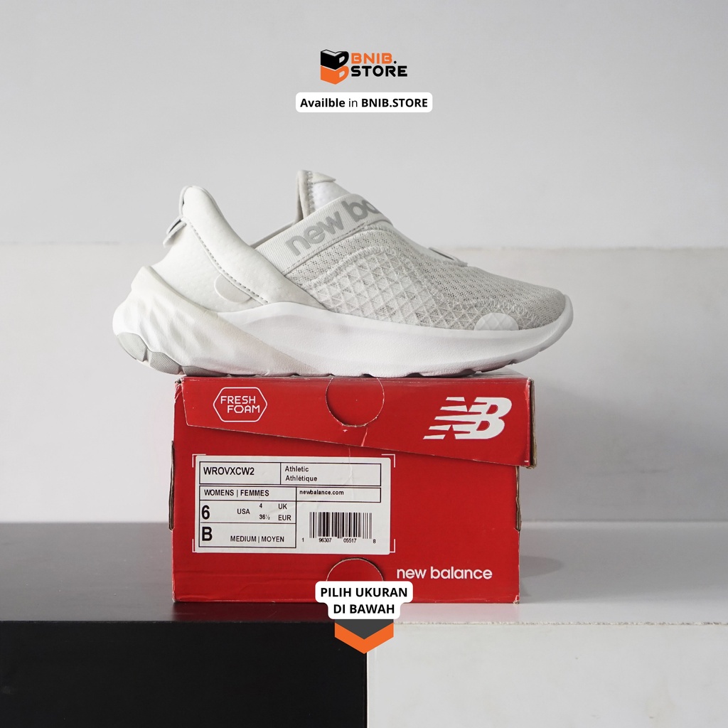 Jual NEW BALANCE WOMEN FRESH FOAM ROAV RMX WHITE [WROVXCW2] ORIGINAL
