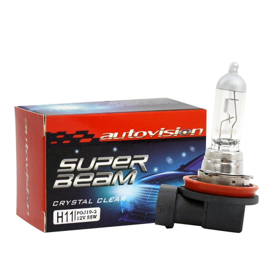 Kit HID Xénon Autovizion Super Slim 55W H11 6000K - Blanc Diamant - Pour Feux De Croisement