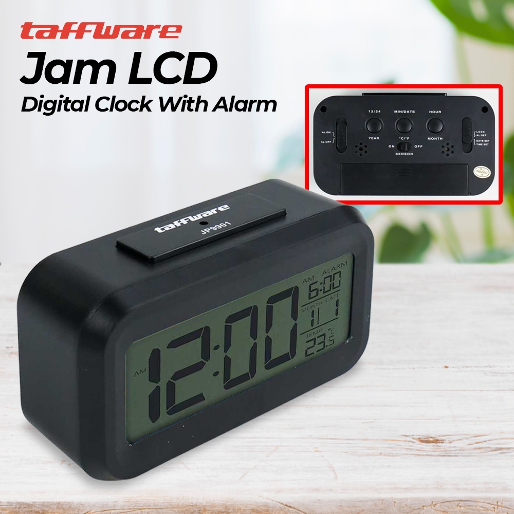 Jual DIGITAL Jam Weker Digital Jam Meja SMART ALARM CLOCK Damillah